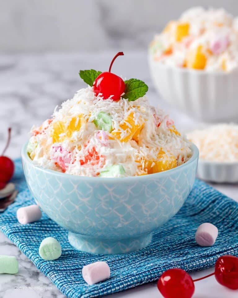 Ambrosia Fruit Salad Recipe