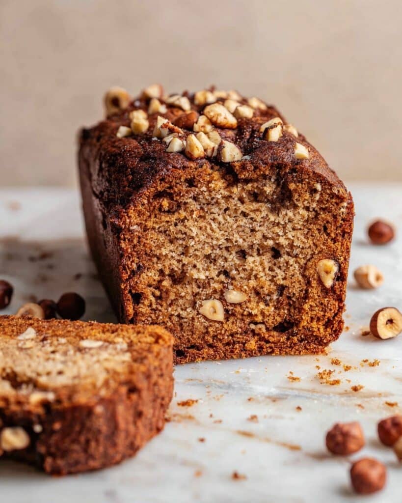 Hazelnut Banana Bread Recipe