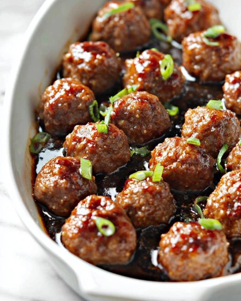 Honey Sriracha Ground Turkey Meatballs Recipe