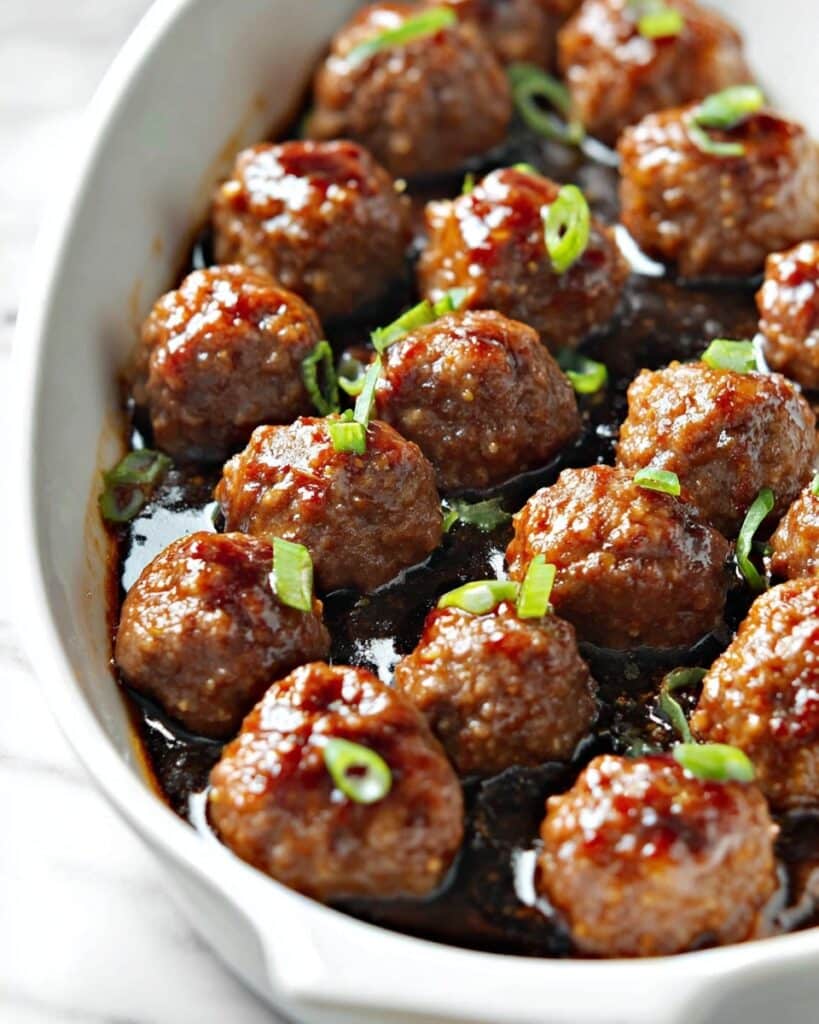 Honey Sriracha Ground Turkey Meatballs Recipe