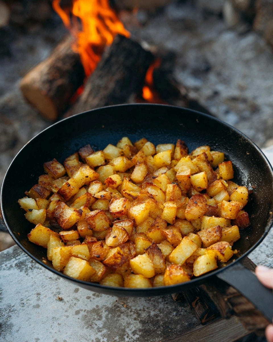 Campfire Breakfast Potatoes Recipe