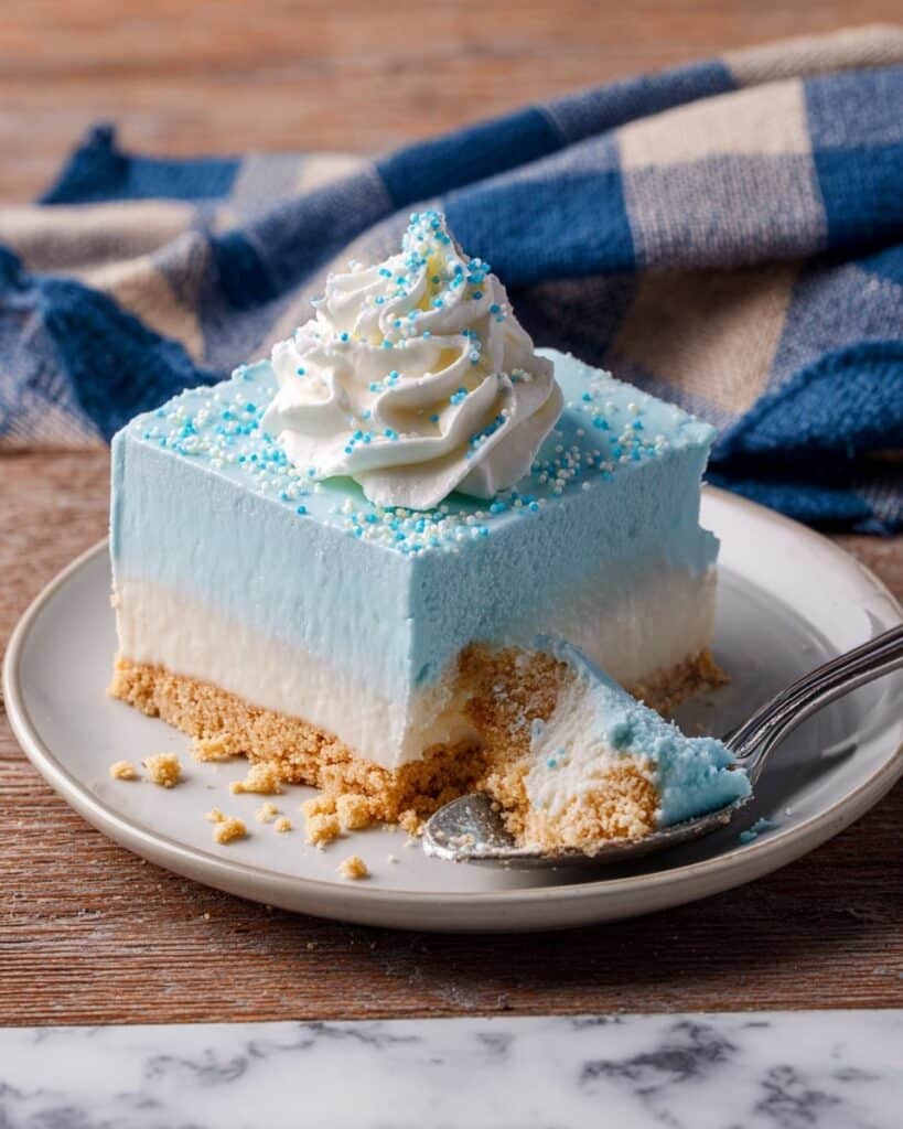 Blue Raspberry Cream Dream Bars Recipe