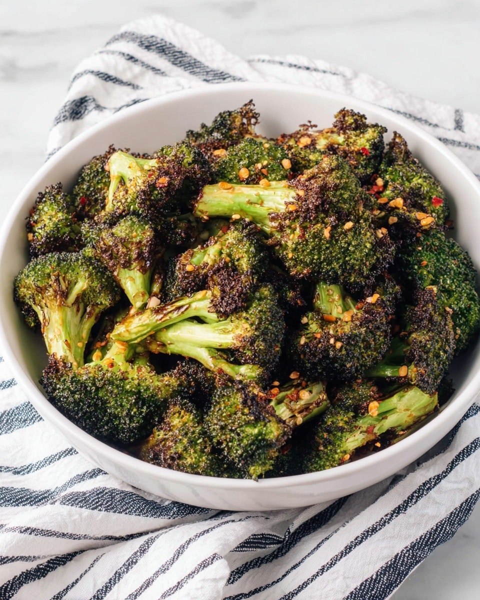 Ranch Broccoli Roasted to Crispy Perfection Recipe