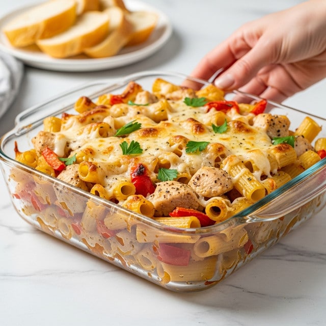 Honey Pepper Chicken Panini Pasta Recipe