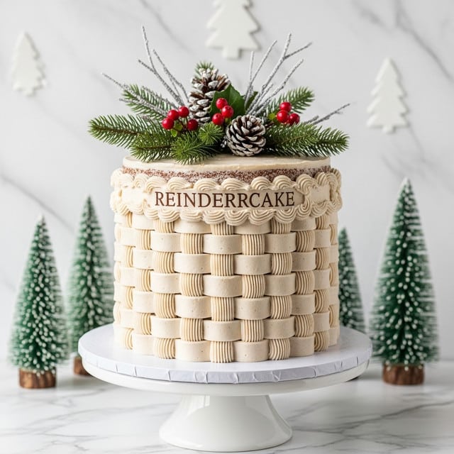 Vegan Almond & Brown Butter Reindeer Cake Recipe