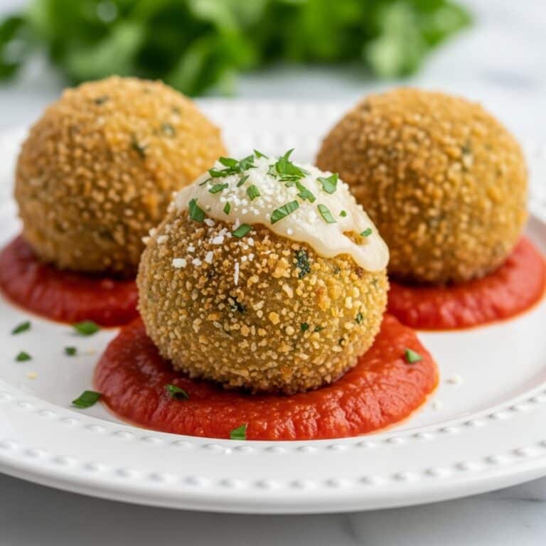 Air Fryer Arancini Rice Balls Recipe