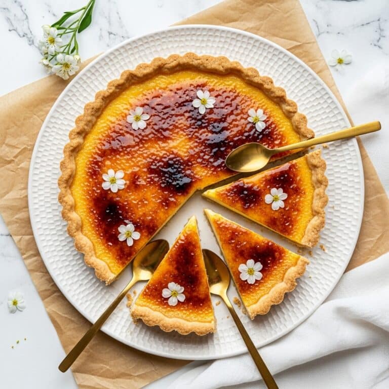 Earl Grey Crème Brûlée Tart Recipe