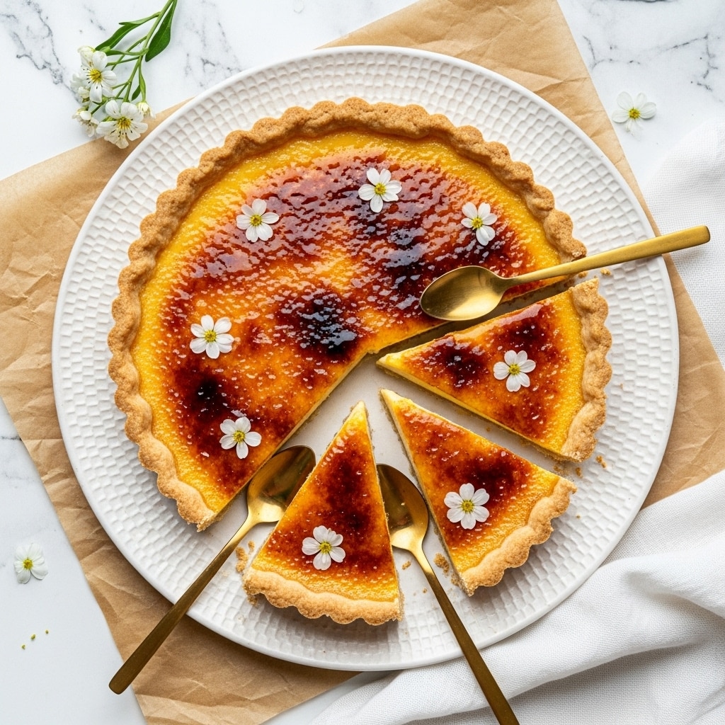 Earl Grey Crème Brûlée Tart Recipe