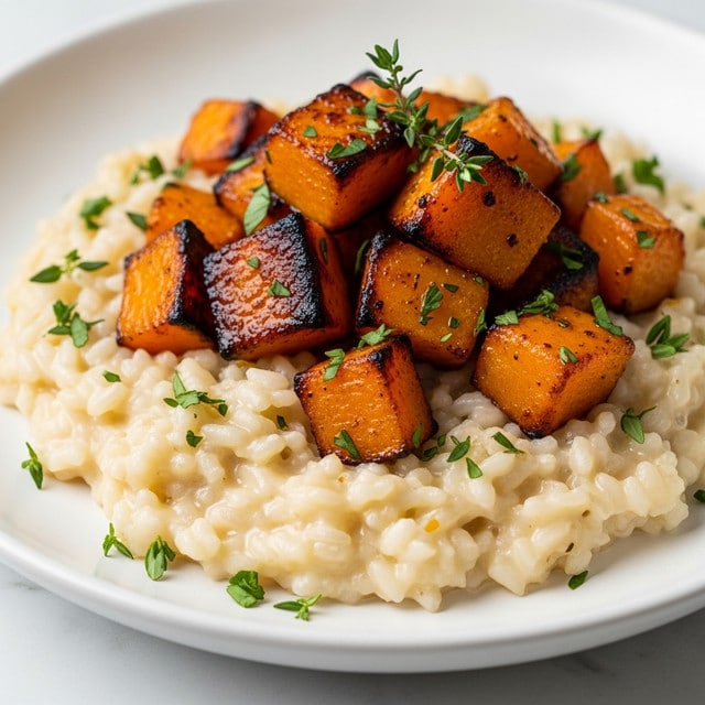 Roasted Butternut Squash Risotto Recipe
