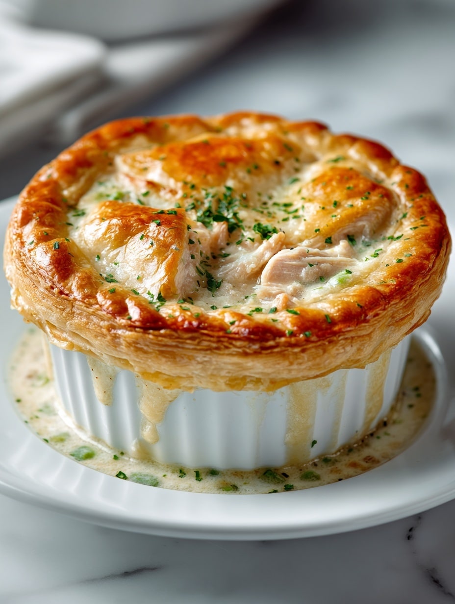 Creamy Chicken and Leek Pie Recipe - Recipe Image
