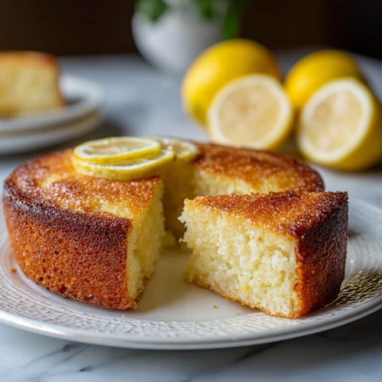 Flourless Lemon Yogurt Cake Recipe