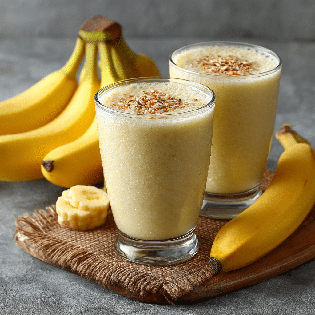 Banana Chamomile Tea Smoothie Recipe - Recipe Image