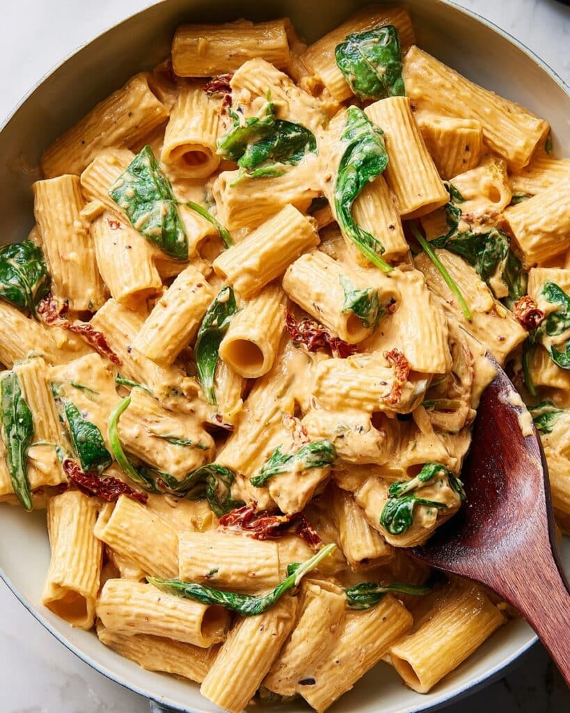 Creamy Tuscan Vegan Pasta Recipe