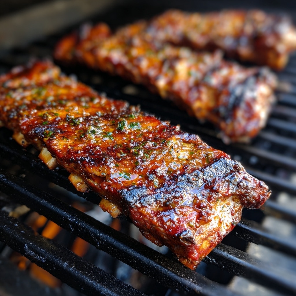 Garlic Brown Sugar Lamb Ribs Recipe