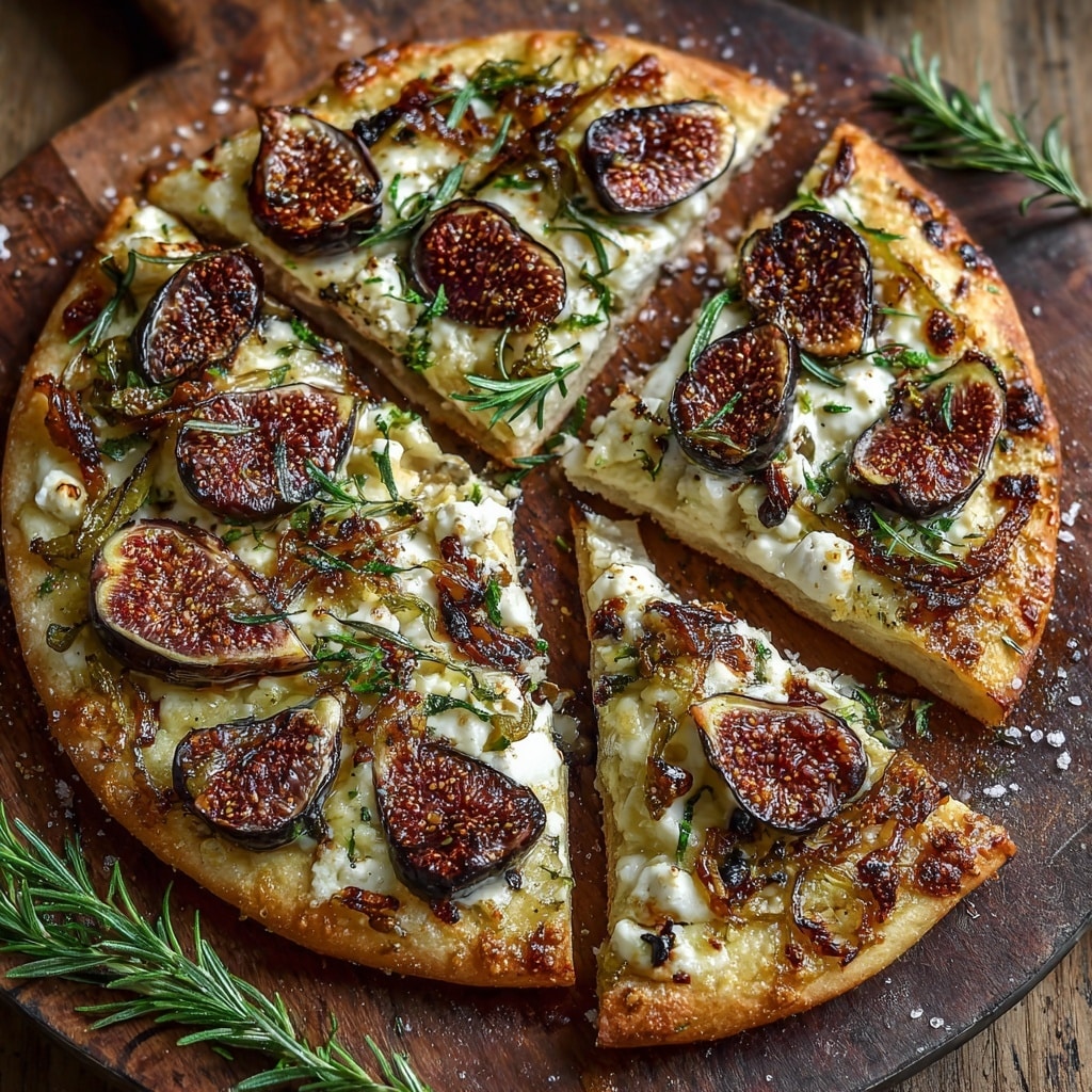 Fig, Olive & Rosemary Whole Wheat Focaccia Recipe