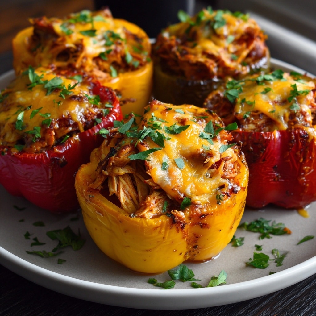 Creamy Goat Cheese Stuffed Mini Peppers Recipe