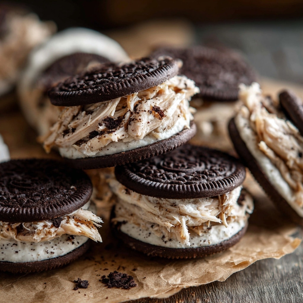 Oreo Cheesecake Cookies Recipe - Recipe Image