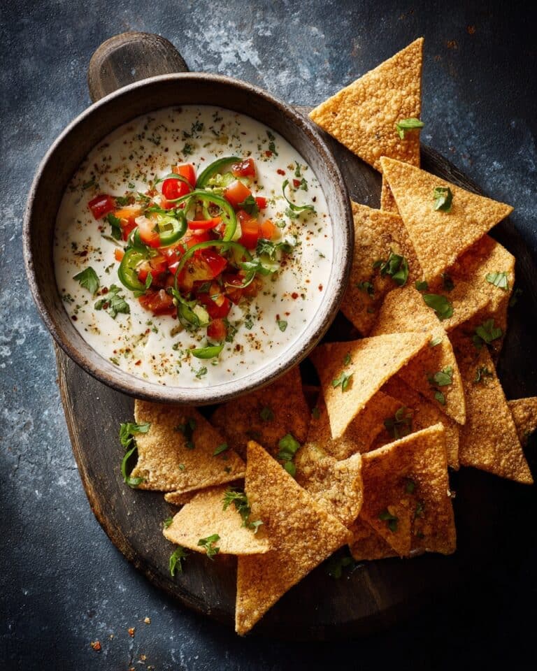 Creamy Queso Blanco Cheese Dip Recipe