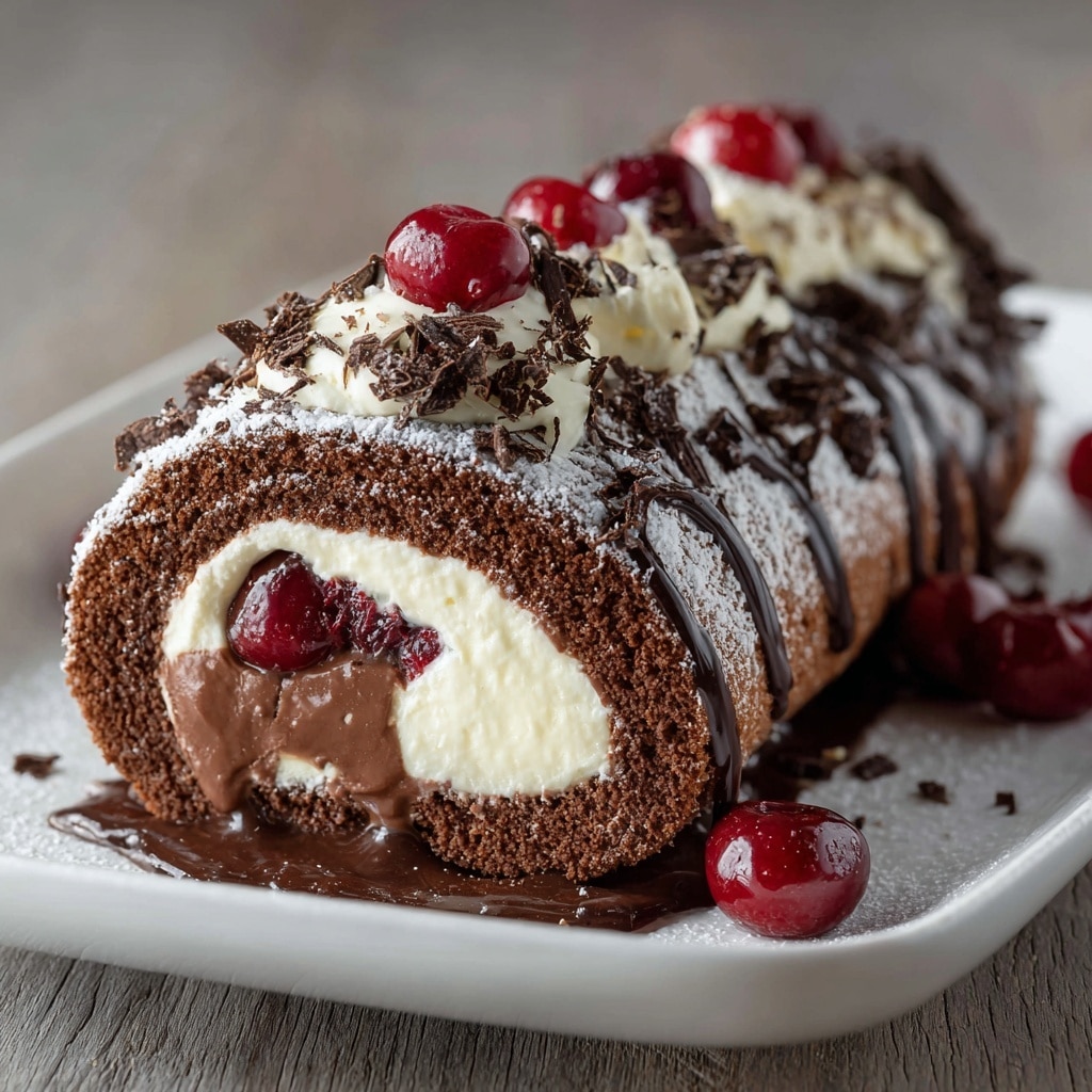 Decadent Chocolate Swiss Roll Recipe