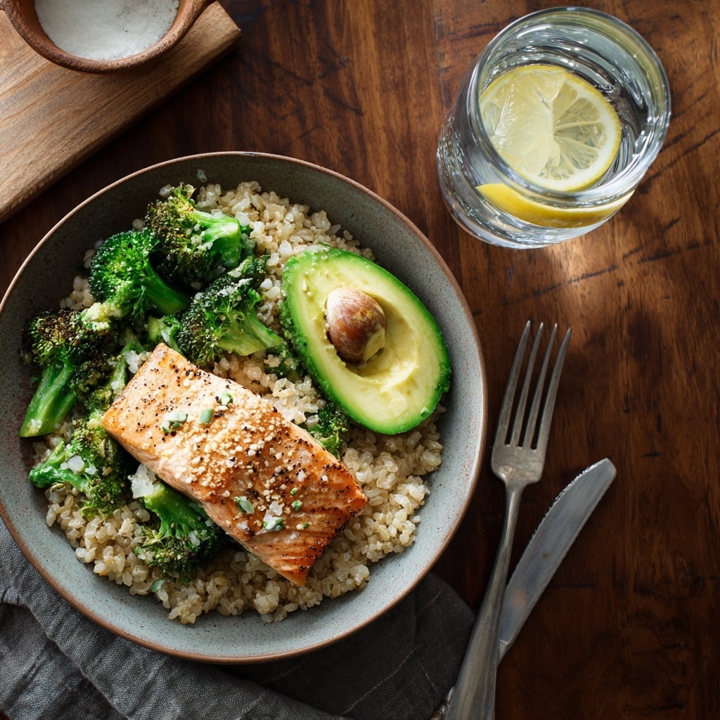 Quinoa Lentil Salmon Salad Recipe - Recipe Image