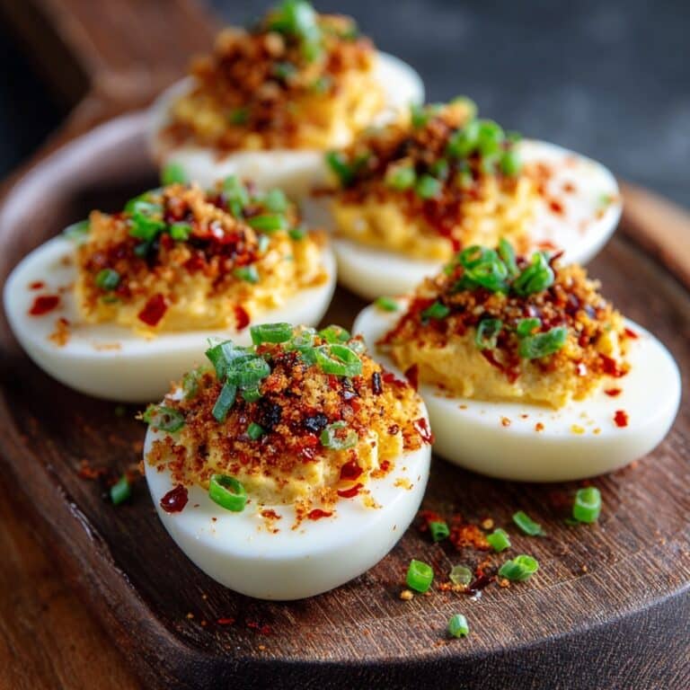 Cajun Boiled Eggs with Garlic Butter Recipe
