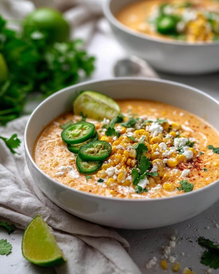 Vegan Sweet Corn & Miso Chowder Recipe