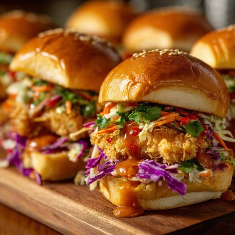 Crispy Buffalo Chicken Sandwich with Ranch Slaw Recipe