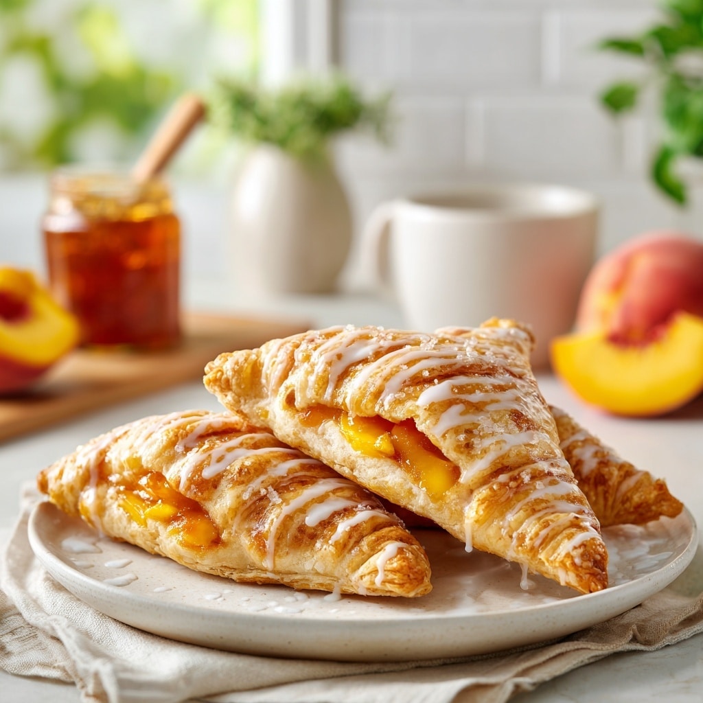 Air Fryer Jam and Custard Puff Pastry Pockets Recipe - Recipe Image