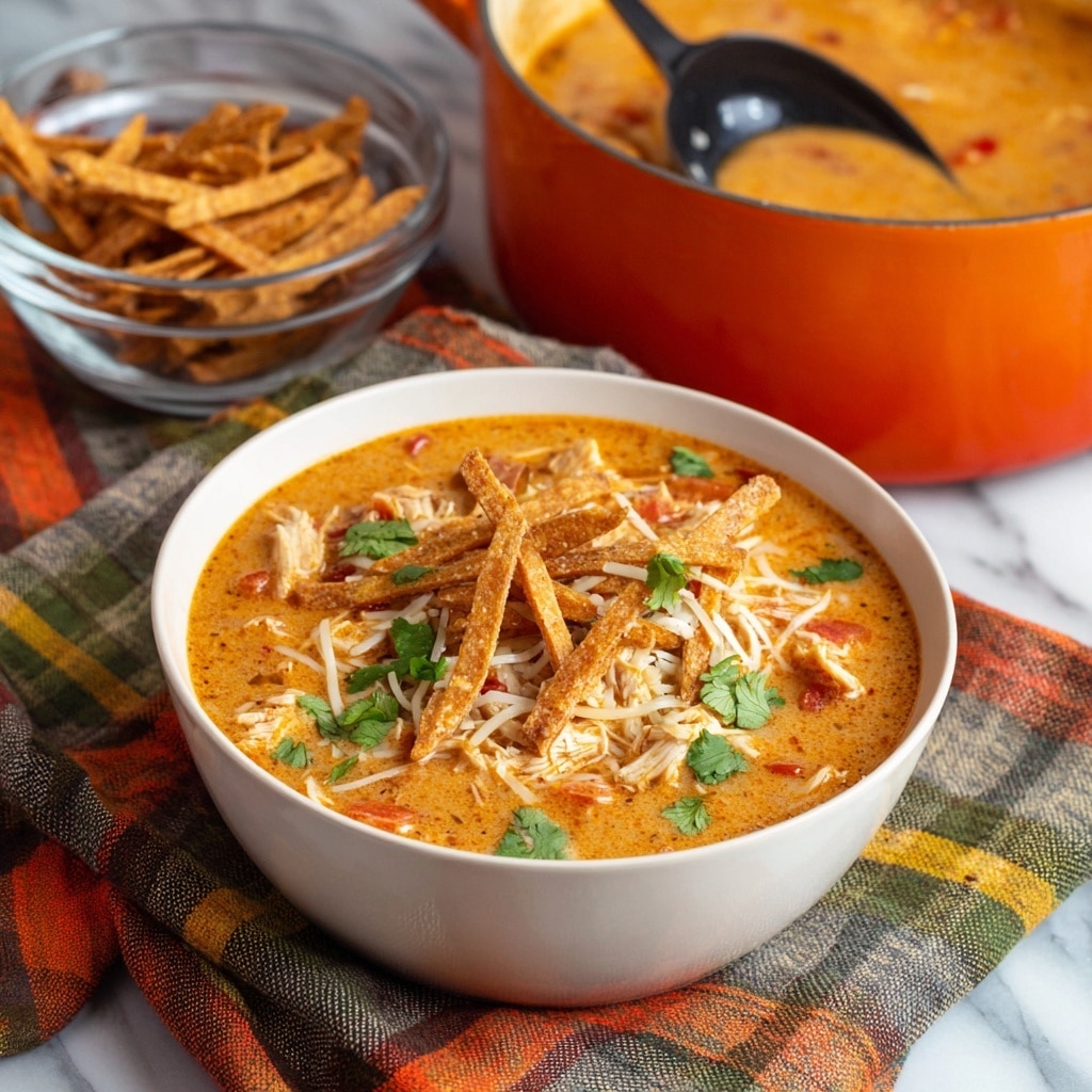 Max and Erma's Tortilla Soup Copycat Recipe - Recipe Image