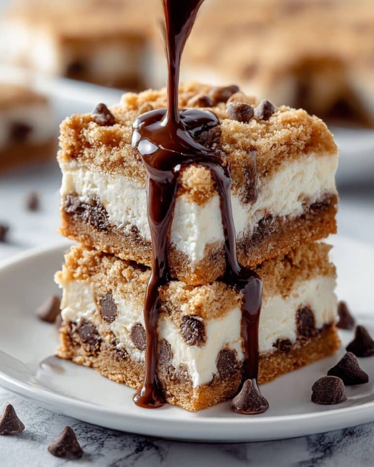 Chocolate Chip Cheesecake Bars Recipe