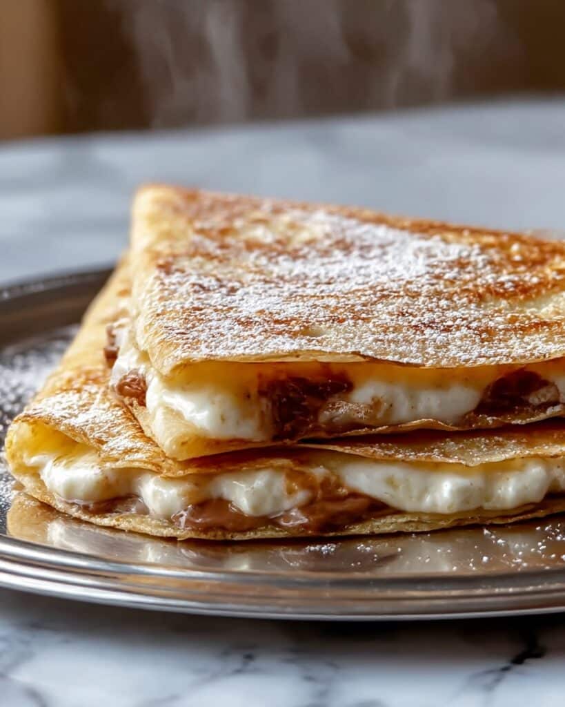 Homemade Blackstone S’mores Quesadilla Recipe