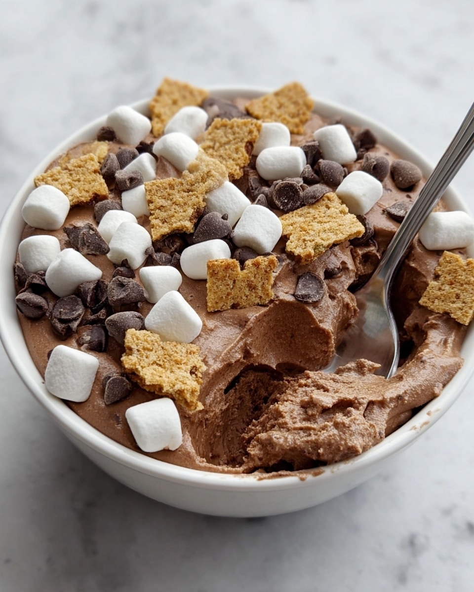 Double Chocolate Protein S'mores Bowl Recipe - Recipe Image