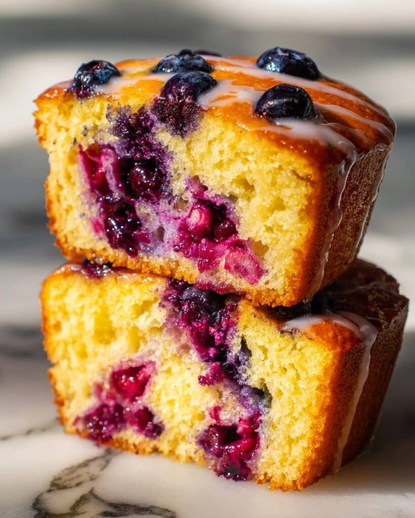 Blueberry Banana Bread with Vegan Cream Cheese Frosting Recipe