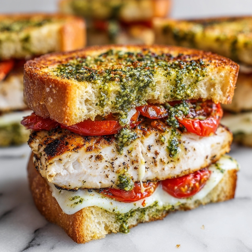 Chicken Pesto Sandwich Recipe - Recipe Image