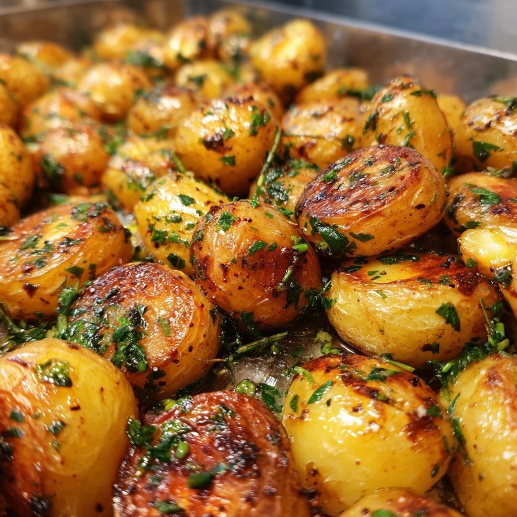 Baby Potatoes with Butter & Fresh Herbs Recipe - Recipe Image