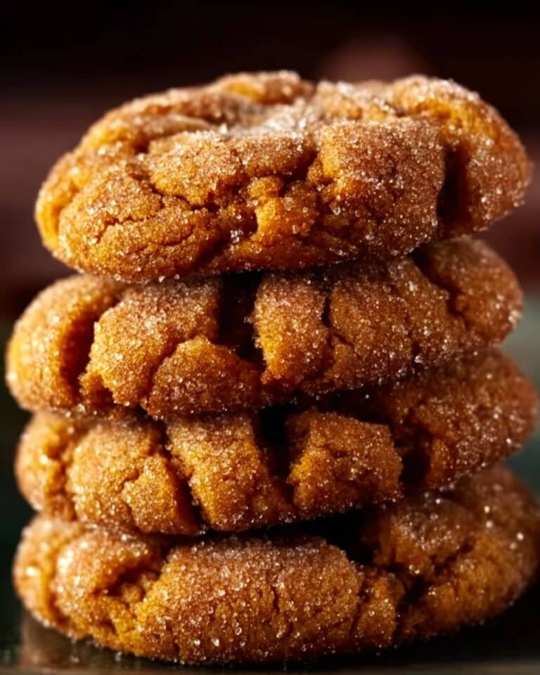 Easy Churro Crinkle Cookies Recipe