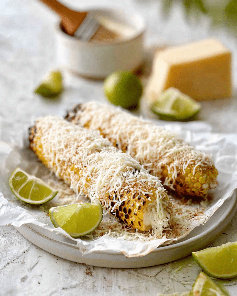 Grilled Mexican Corn with Chipotle Adobo Sauce Recipe