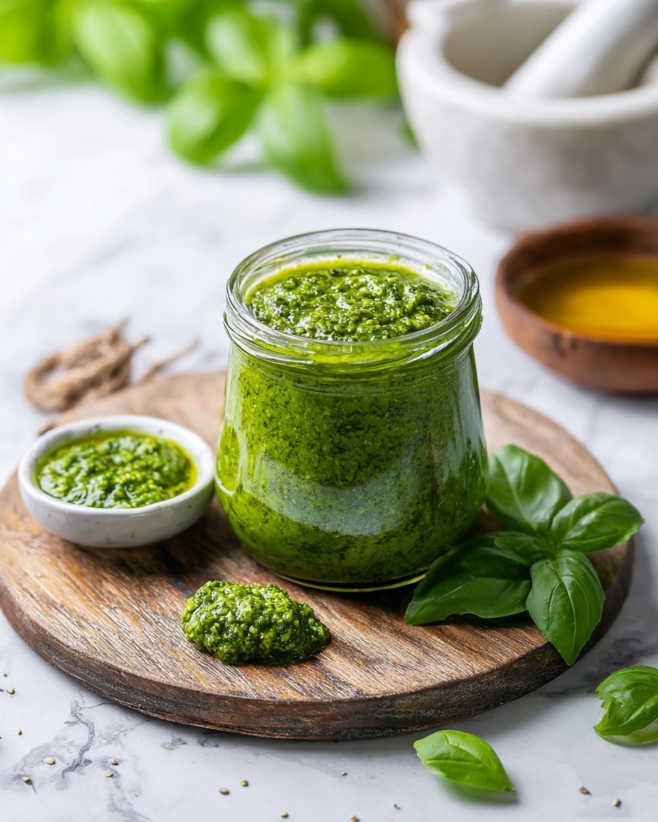 Easy Spinach Pesto Recipe - Recipe Image