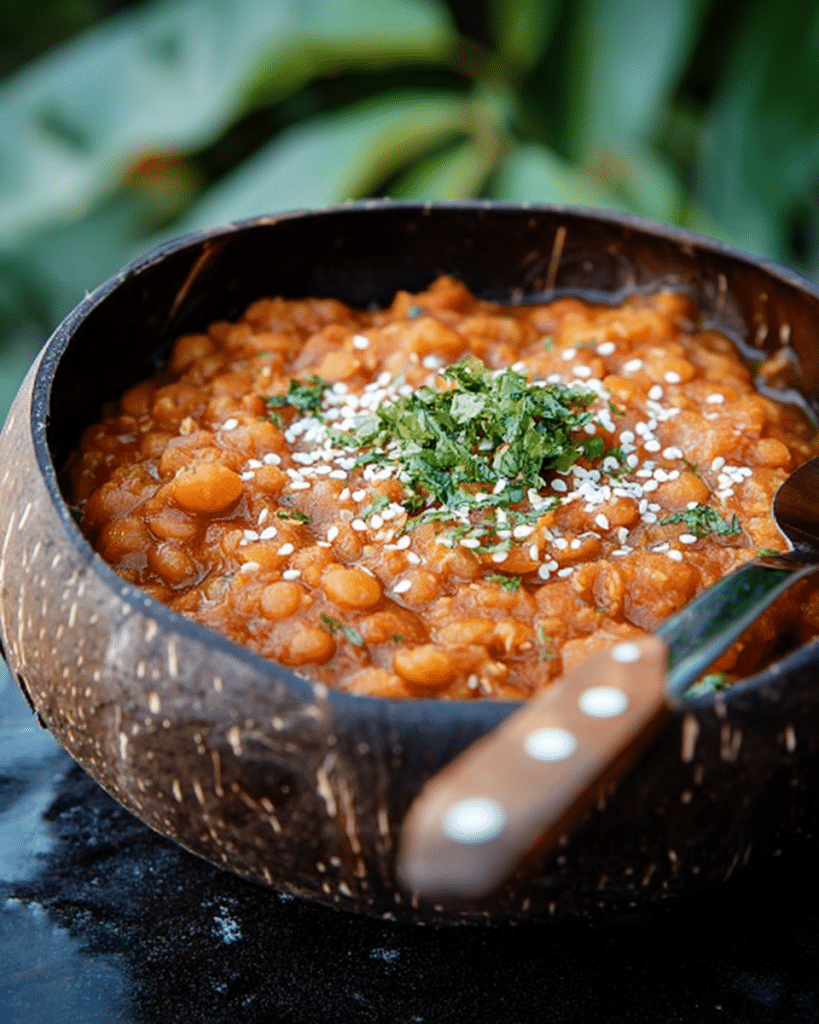 High Protein Vegan Split Pea Stew Recipe