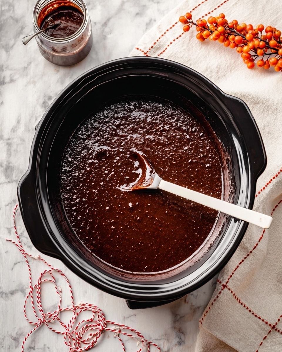 Christmas Cranberry-Strawberry Spiced Jam Recipe - Recipe Image