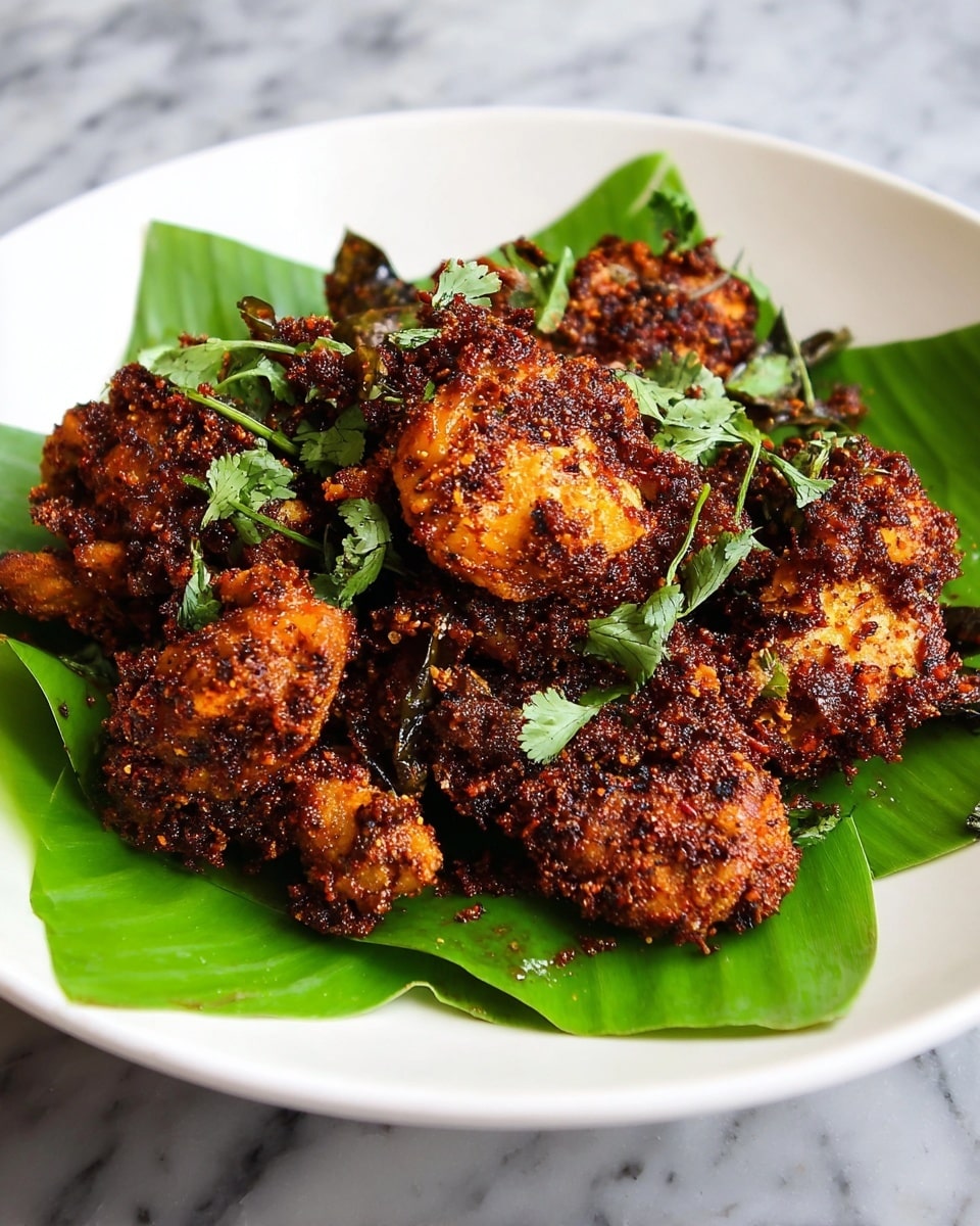 Vizhinjam Chicken Fry Recipe - Recipe Image