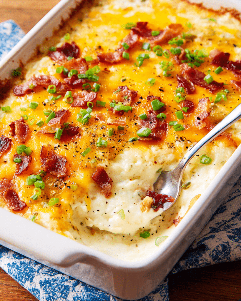 Twice Baked Potato Casserole Recipe