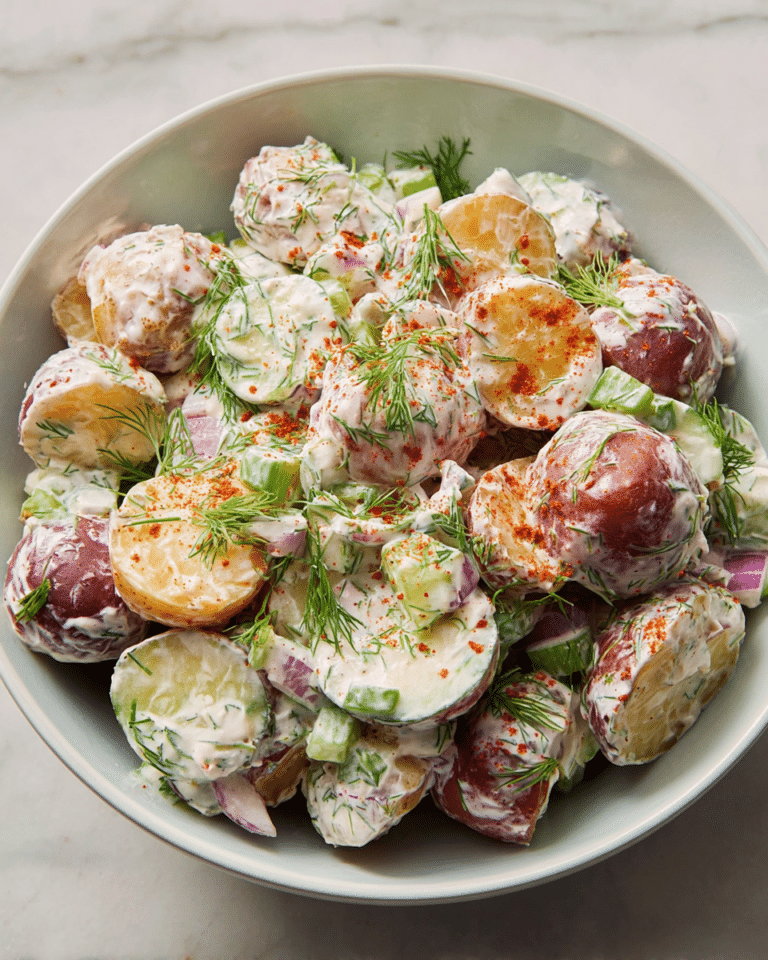 Tzatziki Potato Salad Recipe