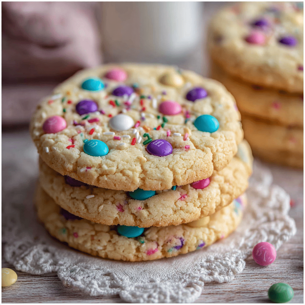 M&M Cookies Recipe - Recipe Image