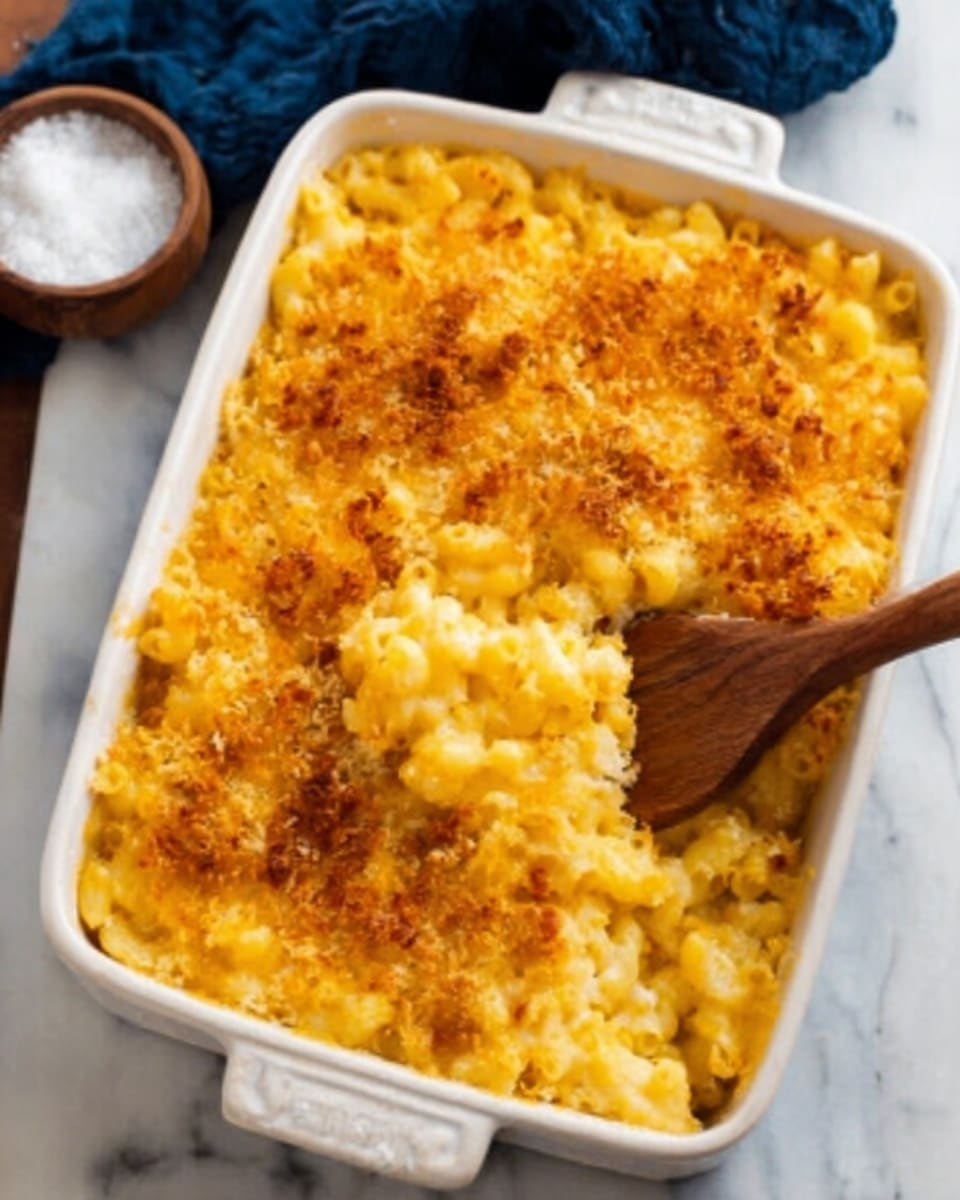 Easy Baked Mac and Cheese Recipe - Recipe Image