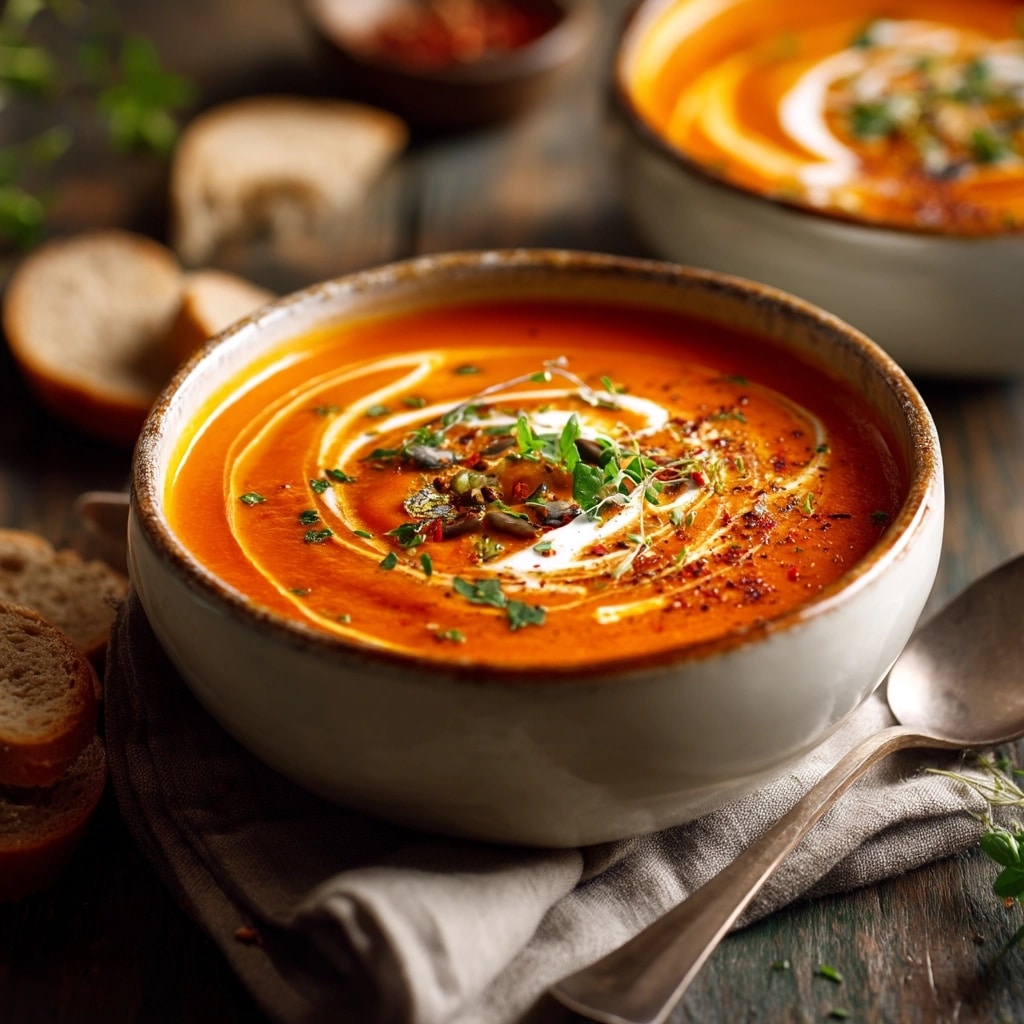 Smoky Roasted Tomato Soup Recipe