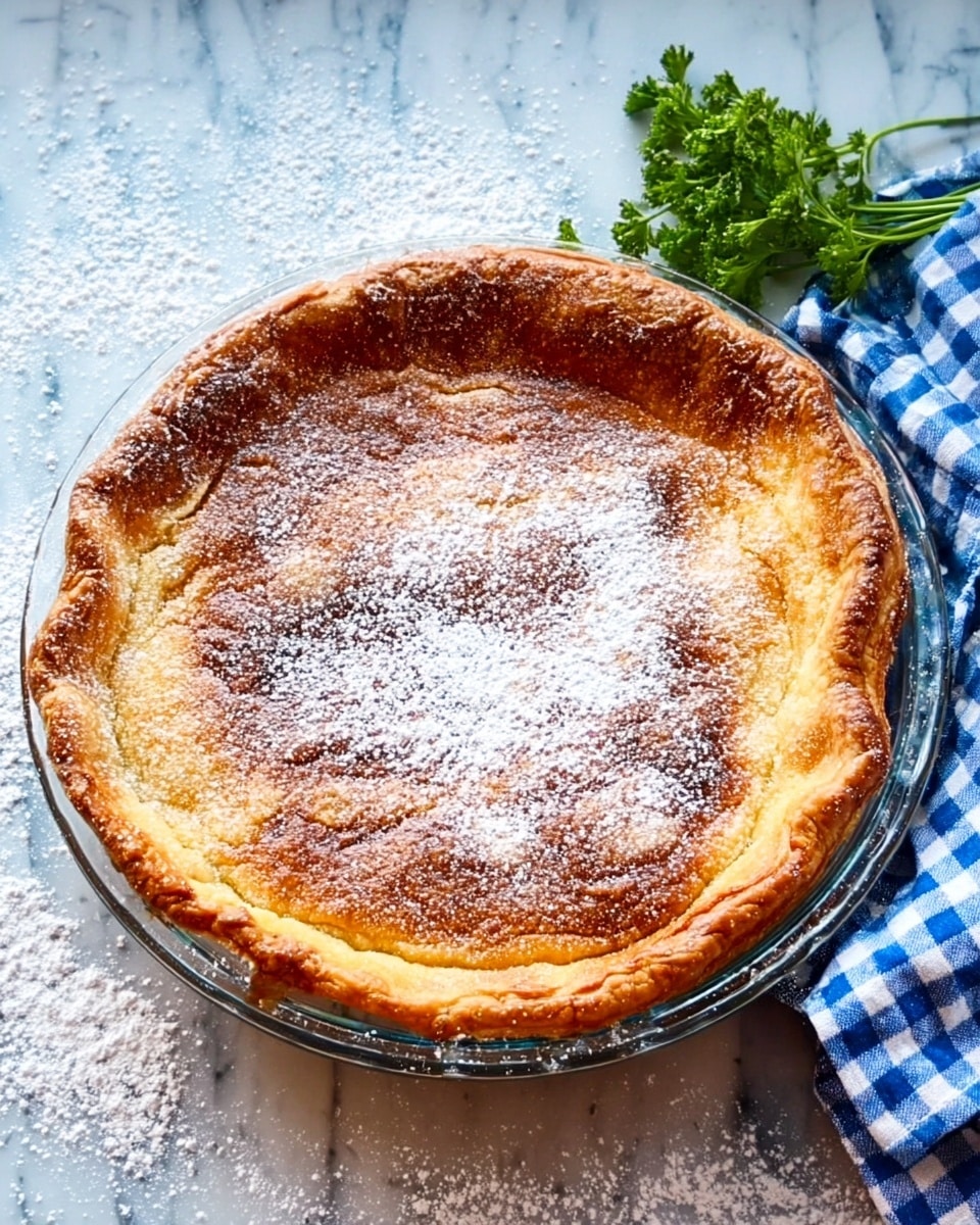 Magic Crust Custard Pie Recipe - Recipe Image