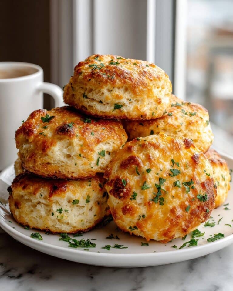 Savory Garlic Parmesan Scones Recipe