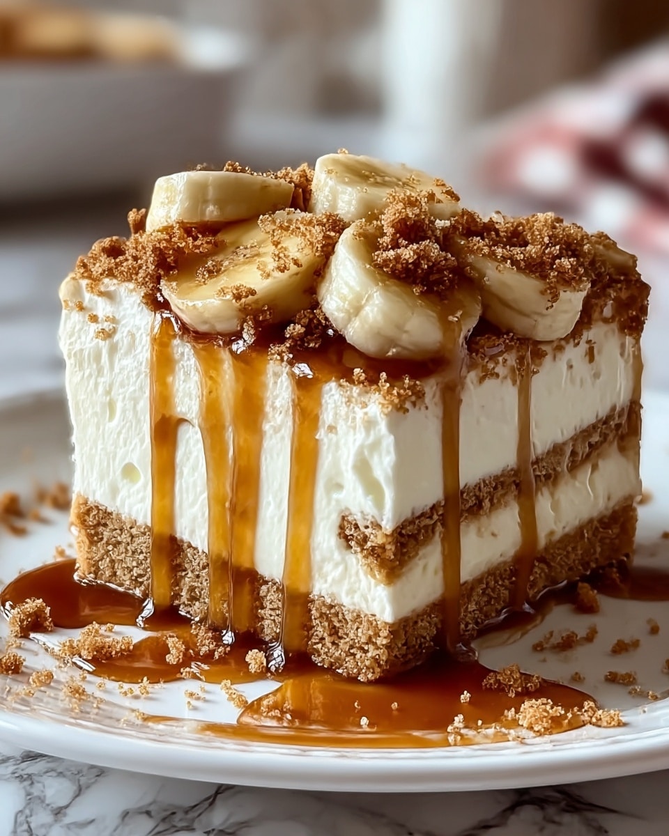 Irresistibly Creamy Biscoff Poke Cake for Any Occasion Recipe - Recipe Image