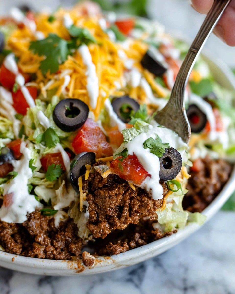 Low Carb Taco Casserole Recipe - Recipe Image